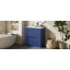 Meuble-lavabo autoportant de 30 po avec lavabo en céramique et tiroirs à extension complète-114864546