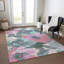 Tapis sarcelle intérieur / extérieur lavable à la machine Claudian ACN1492-109534664