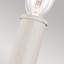 Augustine Wood Candle Wall Light