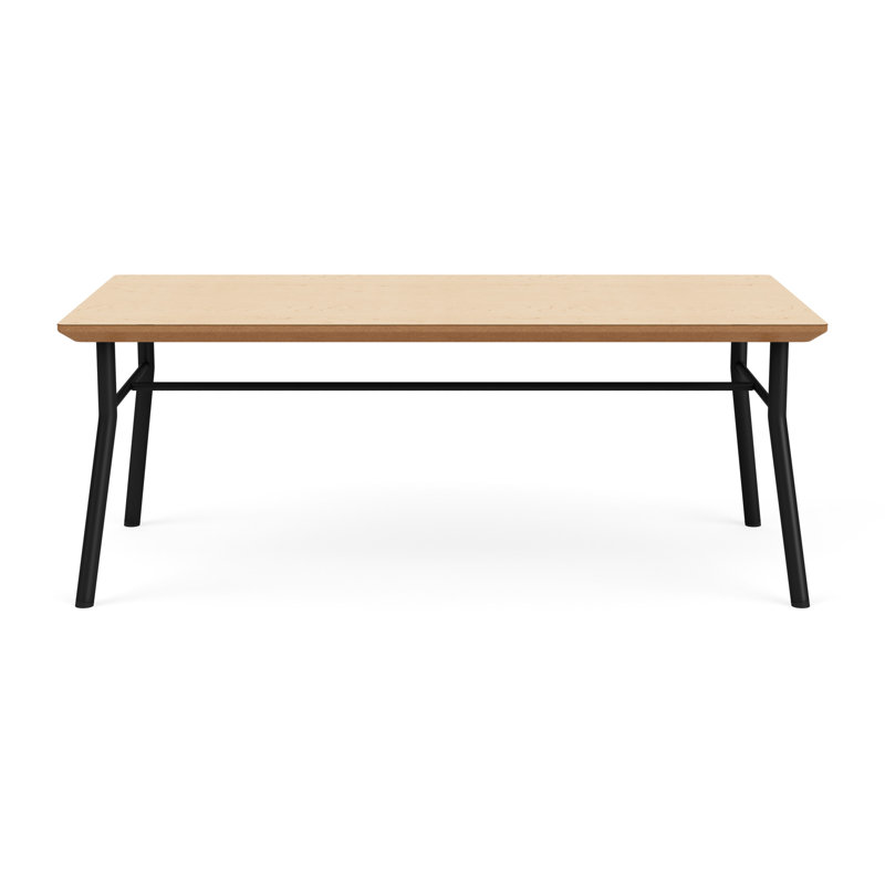 Lesro Table basse Mystic, Natural Wood, Black