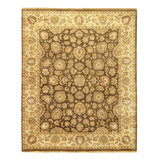 Fine Hand Knotted Persian Tabriz design 8' X 9'9''