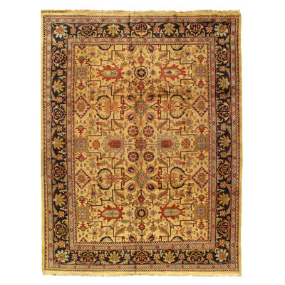 Fine Hand Knotted Mahal Design 9'x 12'