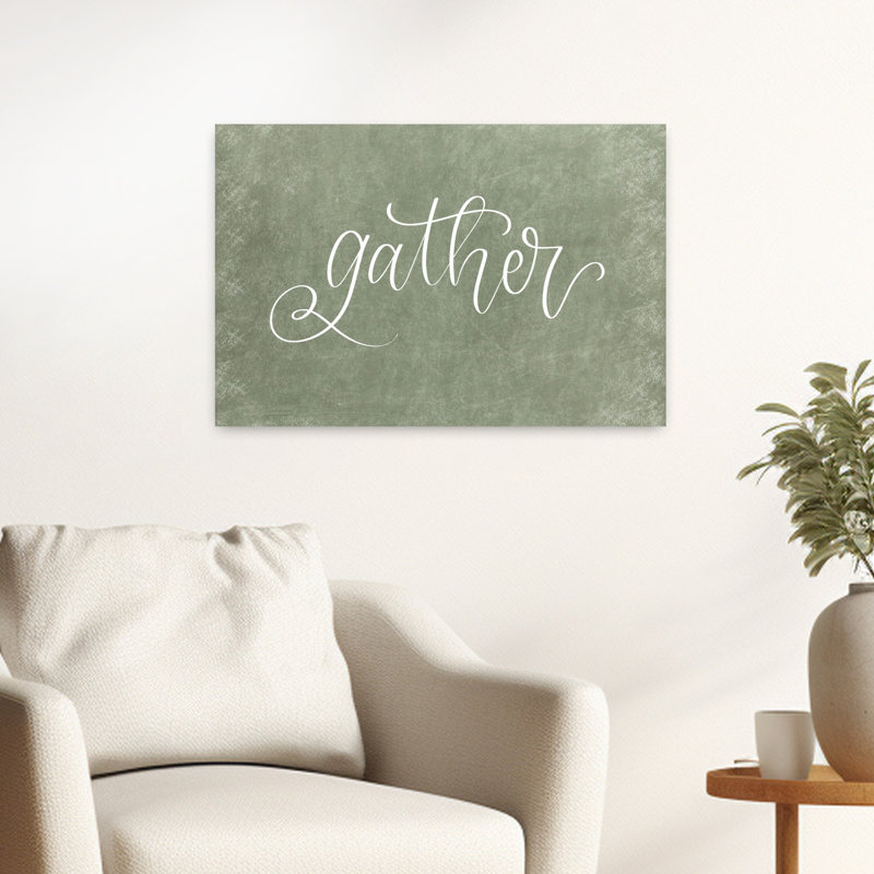 Gather Abstract Art contemporain, H 16 po x l 24 po