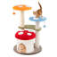 Mignon tour de chat 35 po avec poteaux à griffer en sisal