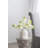 Off White Ceramic Table Vase-21250316