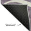 Premium Machine Washable Corum AMF999 Swirls Rug-92317357