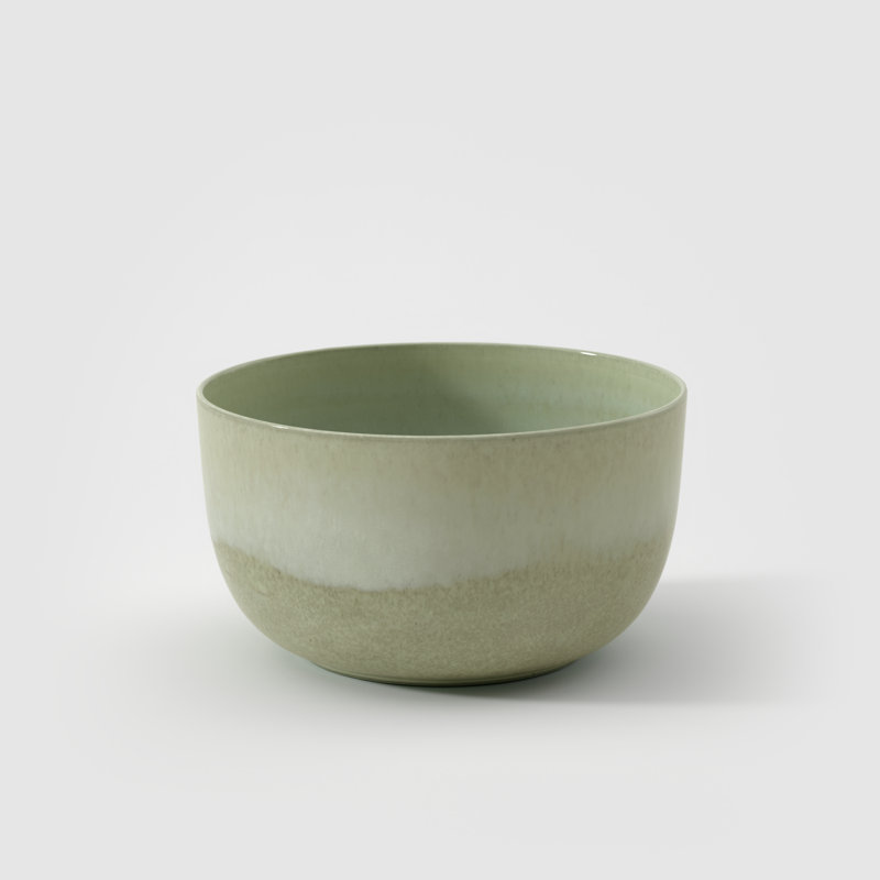 Villeroy & Boch - Perlemor Alga Serving Bowl, 101.75 oz, Premium Porcelain, Made in Germany, Dishwasher and Microwave Safe, Green