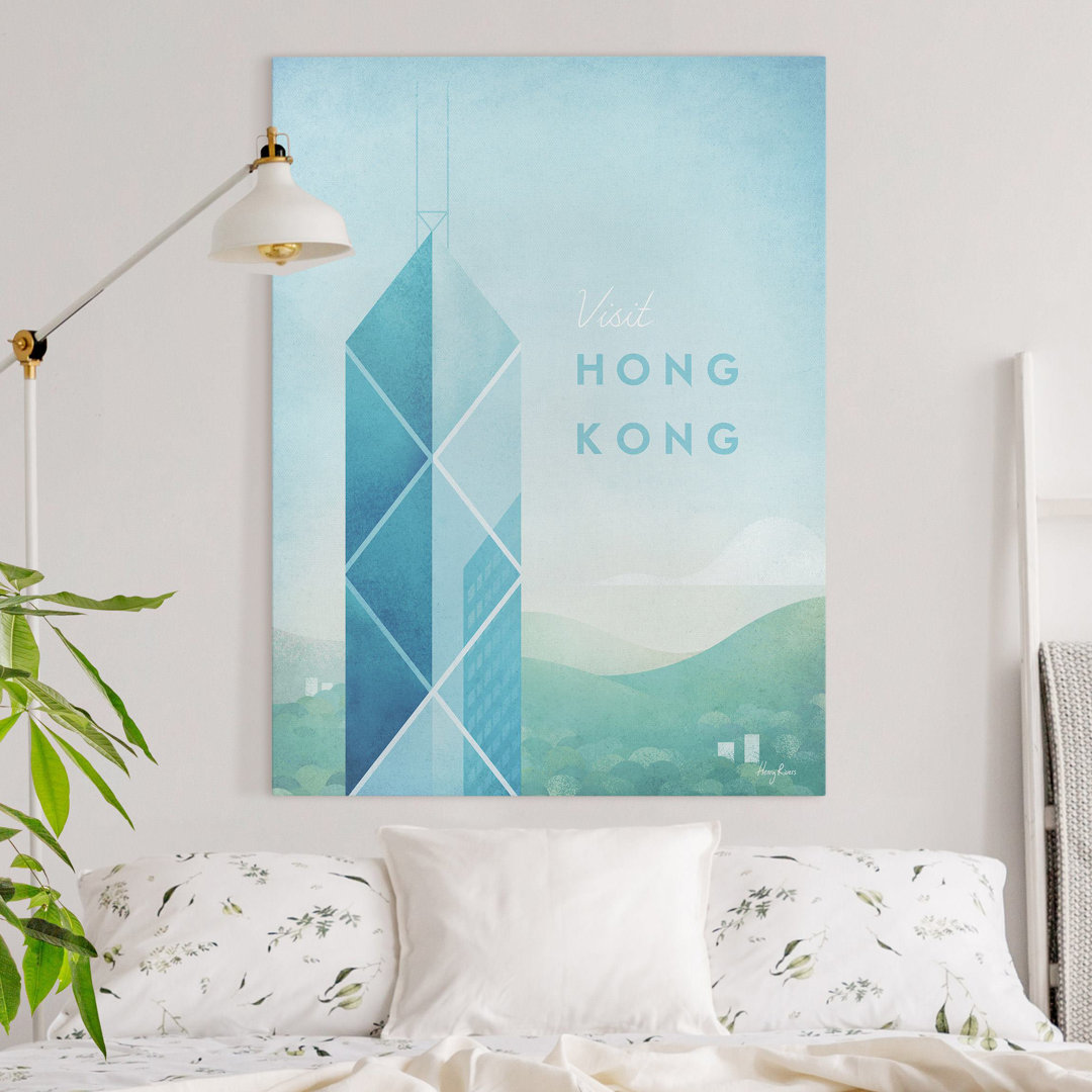 Leinwandbild Hong Kong von Henry Rivers