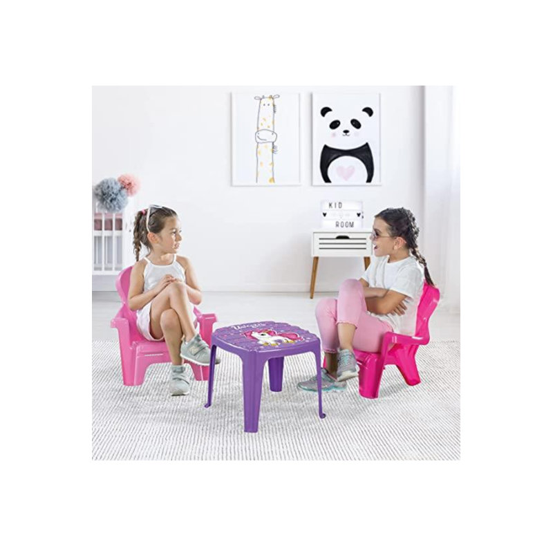 Arek Kids 3 Piece Round Play Or Activity Table