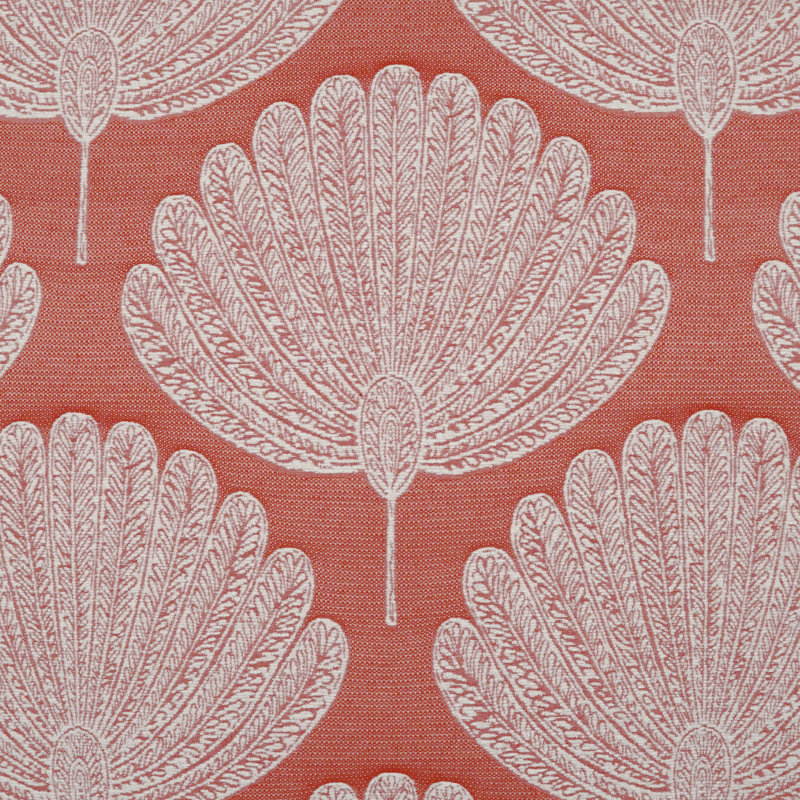 Kita Square Pillow Cover & Insert, Coral, 22"H x 22"W