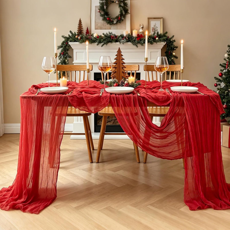 Chemin de table Red