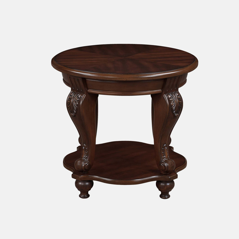 Nokota Single Coffee Table, Cherry Wood, Cherry Wood