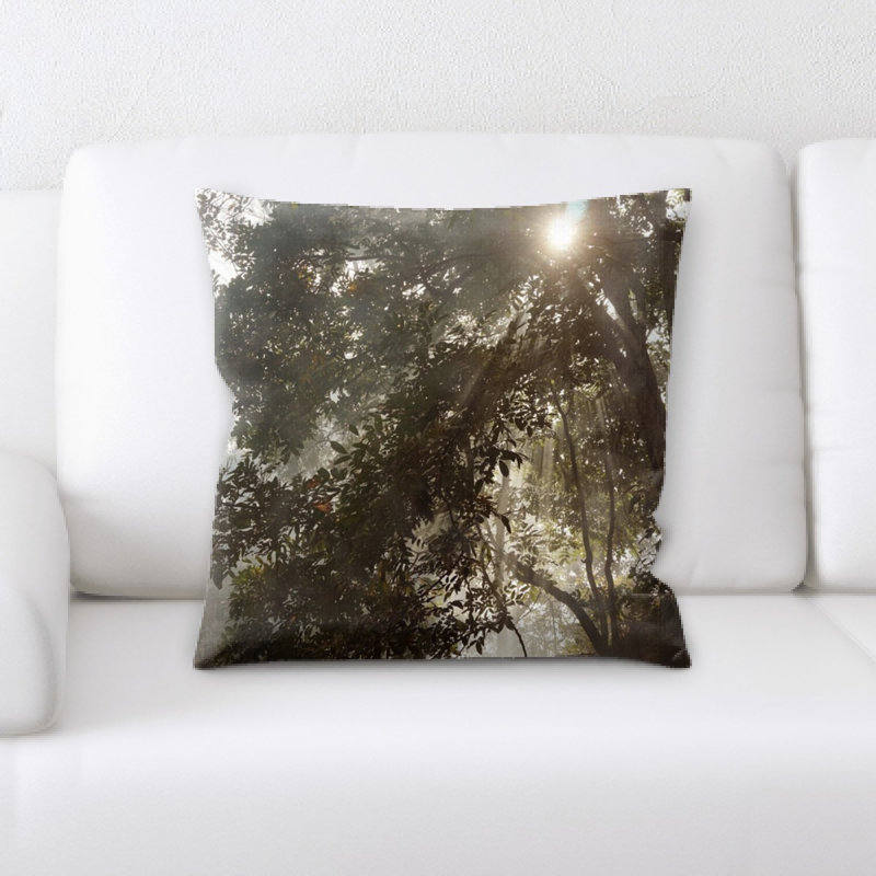 Microsuede Reversible Throw Pillow