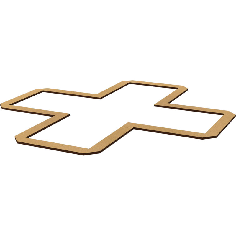 Charpente de plafond décorative Fowler, L 29,87 po x l 29,87 po x P 0,375 po