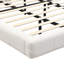 Lit flottant lumineux blanc Boucle King-1498345239
