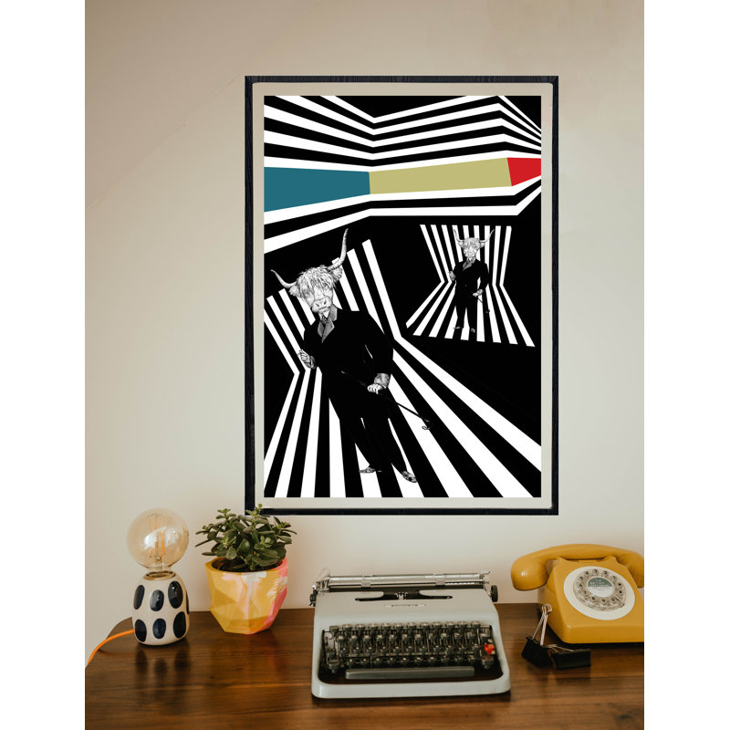 Hefners by Anna Wilczopolska-Jasyk - No Frame Print