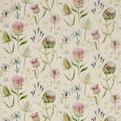 Thistle Garden Linen Fabric
