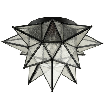 Glass Flush Mount