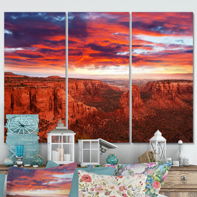 Grand Canyon West of Arizona I - Ensemble de décorations murales paysages