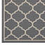 Tapis marocain intérieur et extérieur 5 x 8 en treillis Avena-1731165185