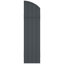 Builders Edge, paire de volets standard à quatre planches jointes avec arche, planche-n-lattes-36607429-109727595