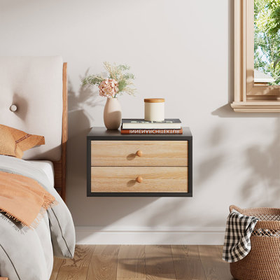Soltanica 40cm W Manufactured Wood Bedside Table