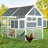 Fleetwood 40.2 Square Feet Chicken Coop with Chicken Run For Up To 10 Chickens