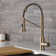 KRAUS Bolden Commercial Style 2-Function Single Handle Pull Down Kitchen Faucet