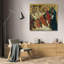 «The Mass of Saint Gregory» par Diego De La Cruz - Art mural sur toile tendue avec châssis-168630227