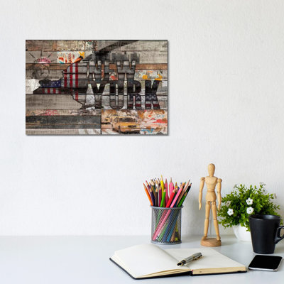 New York Forever by Diego Tirigall - Wrapped Canvas Print