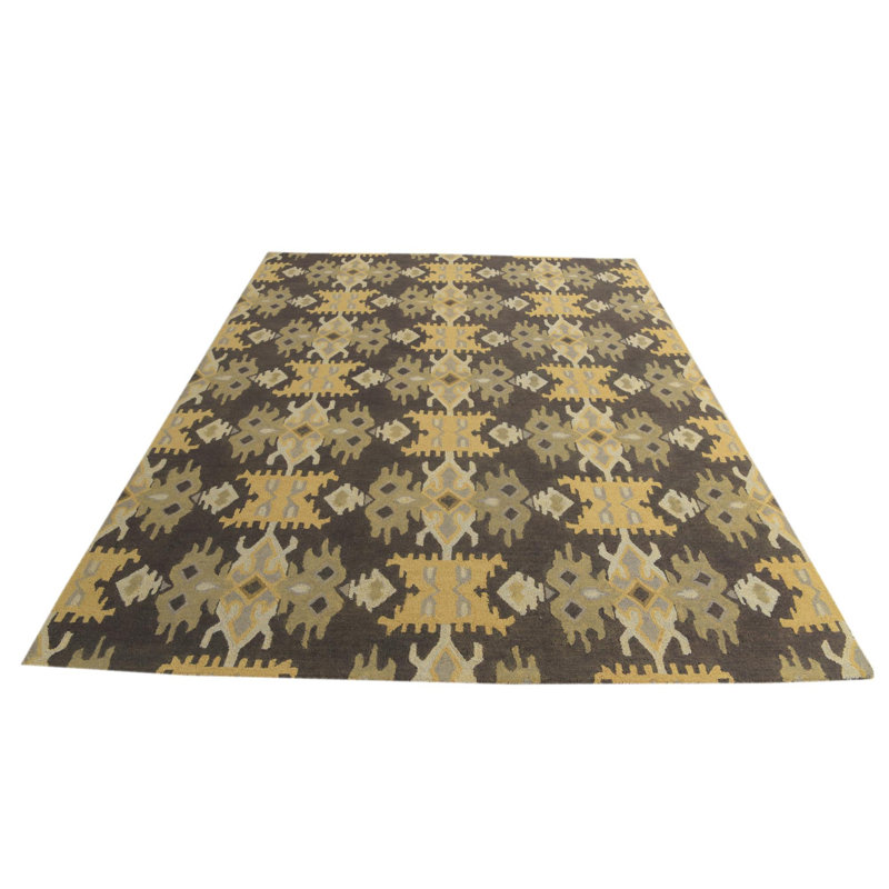 Tapis noir Otto