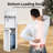 Soopyk Bottom Load Water Dispenser With Ice Maker For 3 Or 5 Gallon Bottle 22lbs Daily Capacity 3 Temperature Settings White