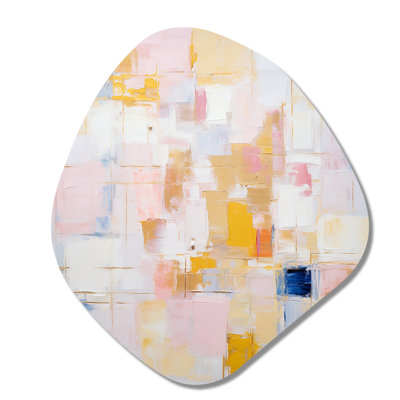 Cveto - Abstract Nebula Shape Asymmetric Metal Wall Art