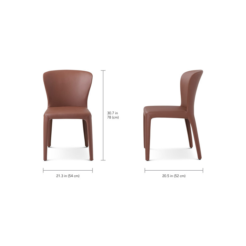 Vienna Upholstered Dining Chair, Brown