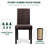 Anirvin Faux Leather Waterproof Upholstered Dining Chair-1483351363
