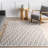 Alora Geometric Tassels Area Rug-302048220