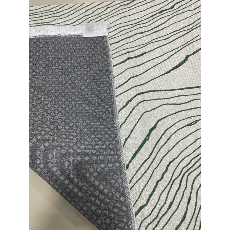 Tapis Dinene avec envers antidérapant, Tapis de couloir 5 pi 3 po x 14 pi 8 po