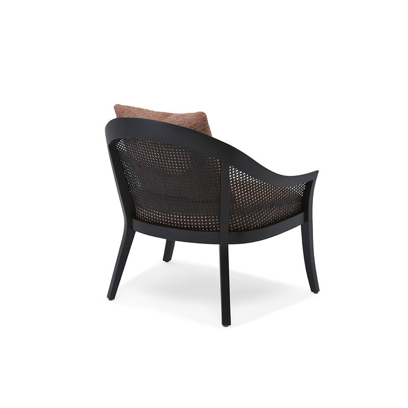 Dagny Armchair, Ebony, Monsieur Dice