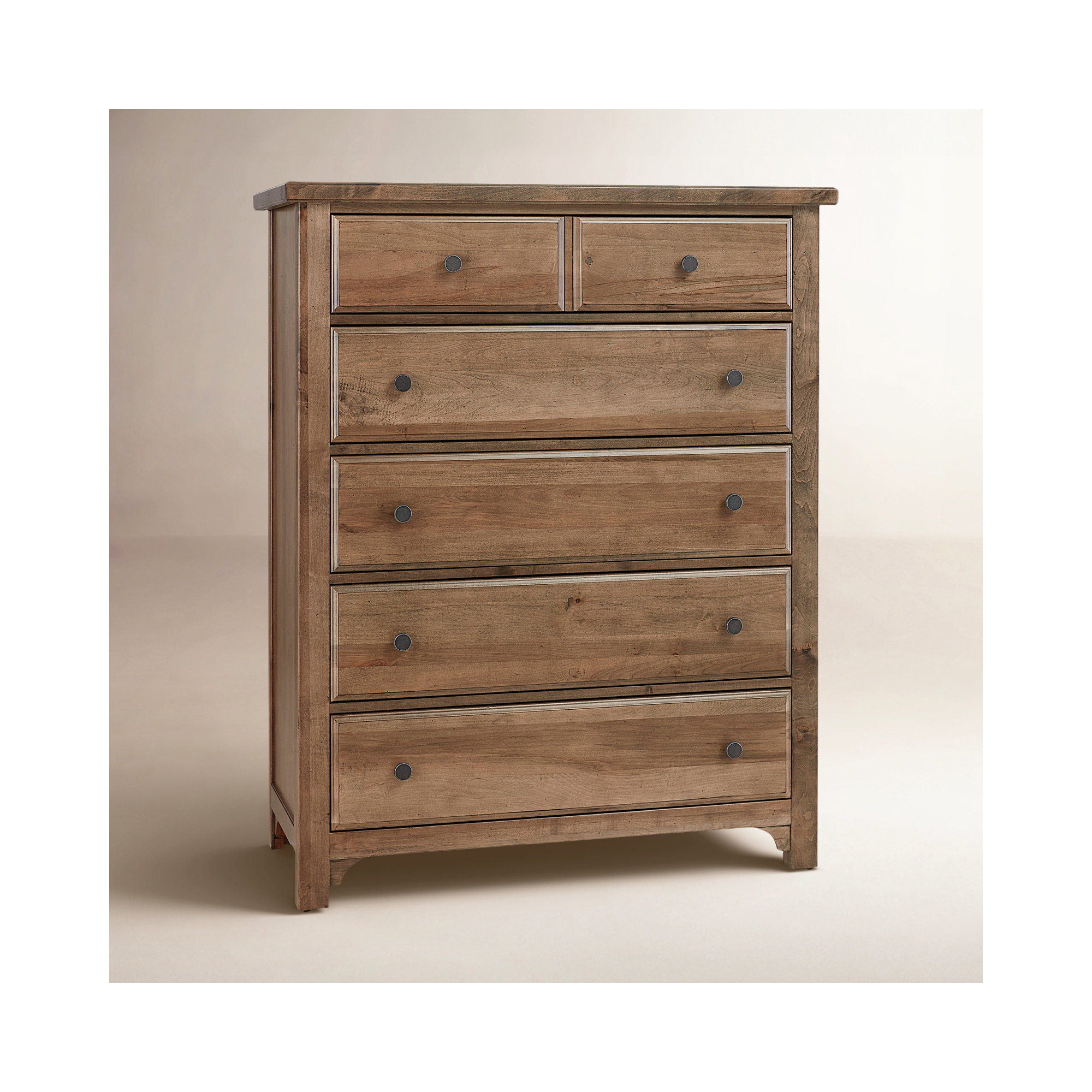 Dragomir 5 - Drawer Dresser, Natural