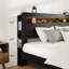 Full Size, Wood Platform Bed Frame-683097275-683097274