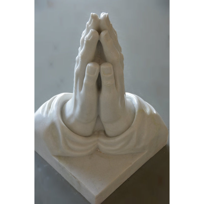 Praying Hands Marble Sculpture