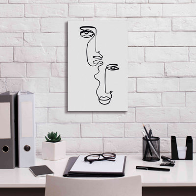 «Face 2» par Design Fabrikken, estampe numérique sur toile