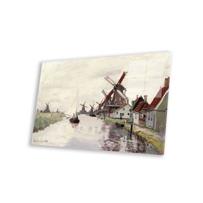 " Windmill In Holland, 1871 " by Claude Monet