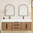 Jessica 60'' Wall-Mounted Single Bathroom Vanity-196845488