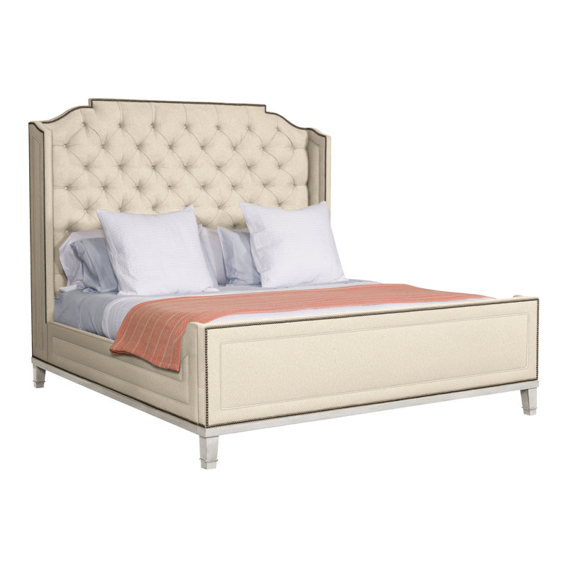 Michael Weiss Queen Glenwood Bed, Casa Blanca, Kimoni Natural, Yes