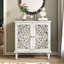 Armoire décorative avec 2 portes et tablette réglable-130166802