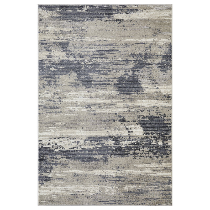 Abstract Indoor Rug, Rectangle 5'3" x 7'3"