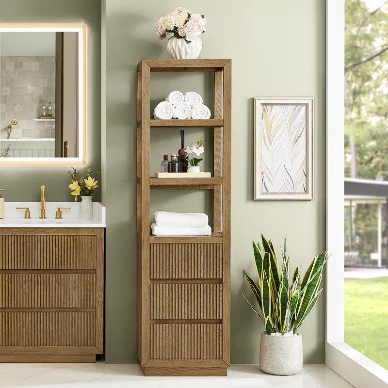 Armoire à linge autoportante de 20 po Navan