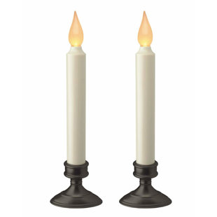 SafeFlame Handheld Flickering LED Battery Candle - Switch On-Off (Pack of  25)