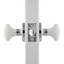 Classic Rosette with White Porcelain Door Knob-956368018-942627904